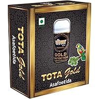 Tota Gold Pure Asafoetida Granules| 100% Natural and Vegan Gluten Free Indian Spice -7gm Hing Asafetida spice | Best…