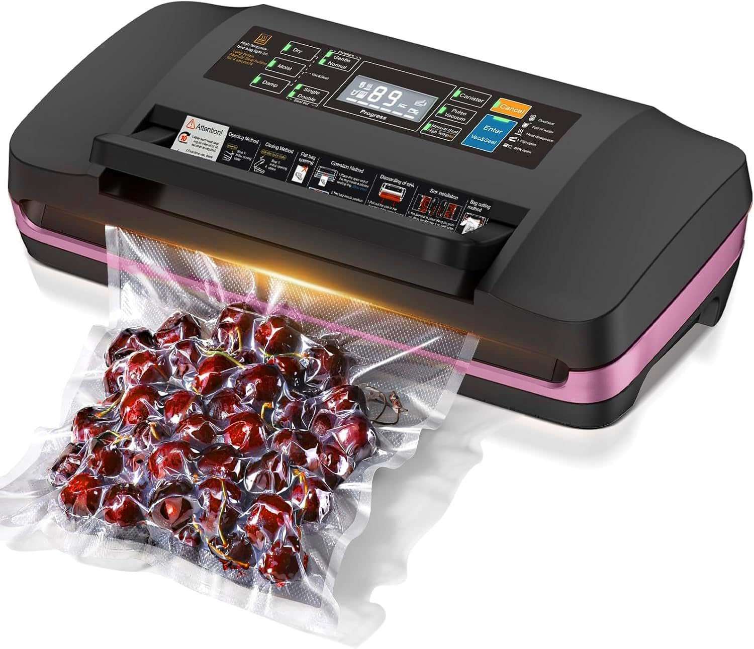 95kpa Vacuum Sealer Machine,Commercial Full