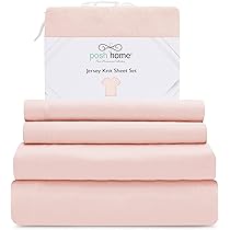 Amazon.com: Intelligent Design Cotton Blend Jersey Knit Bed Sheet ...