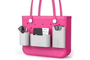 OUTXE 3 Pack Silicone Bogg Bag Accessories Set, Bogg Bag Cell Phone Holder and Sunglasses & Wallet Organizer Insert Compatible with All Bogg Bags, Wallet and Glasses Holder for Simple Modern Bogg Bag