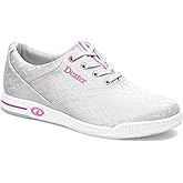 Dexter Women's Kerrie Bowling Shoe Light Grey - Universal Slide Soles for Both Left and Right Handed Bowlers - Athletic Fit - Lightweight