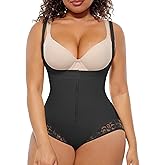 FeelinGirl Women's Faja Body Shaper Postpartum Fajas Colombianas Shapewear Tummy Control Body Shaper Butt Lift Bodysuit