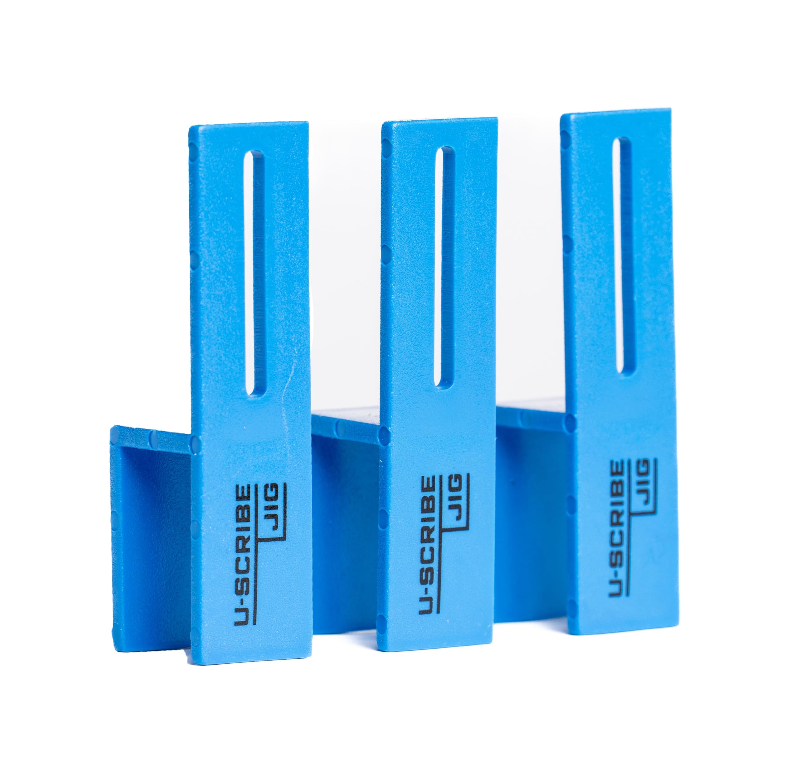 U-Scribe Jig 19mm (3/4") Set of 3 Woodworking & Carpentry Jigs - Scribe Like a Pro, Mark Perfect scribe lines on fillers, facias, panels and plinths