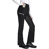 FitsT4 Sports Girls Fleece Horse Riding Pants Bootcut Winter Full Seat Riding Tights Kids Equestrian Breeches Pockets