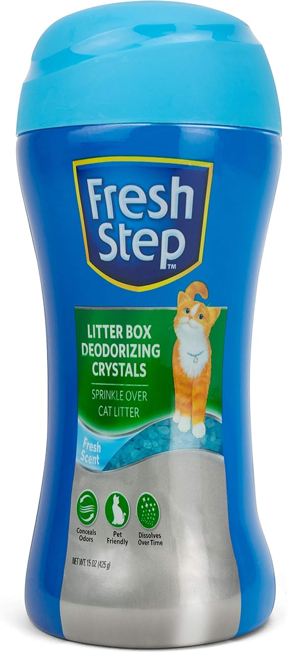Fresh Step Fresh Scent Litter Box Scent Crystals in Fresh Scent Amazon