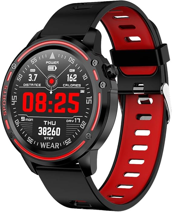 Leotec MultiSports ECG Complete Rojo: Amazon.es: Relojes