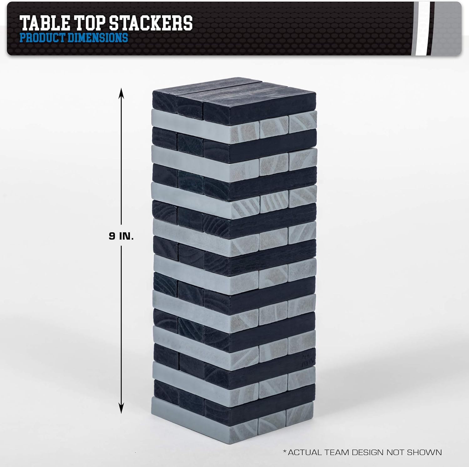 Wild Sports NCAA College Arkansas Razorbacks Table Top Stackers Game, 3" x 1" x .5" : Sports & Outdoors