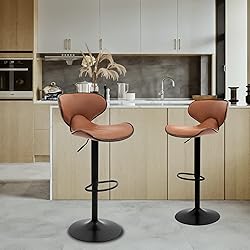 CangLong Swivel Adjustable Barstool, Counter Height