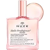NUXE Huile Prodigieuse Floral - Organic All-in-One Oil for Body, Face & Hair. Radiant Looking Glow and Skin Hydration