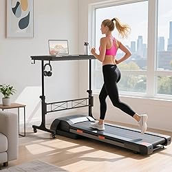 Small Portable Rolling Standing Desk - 32 Inch