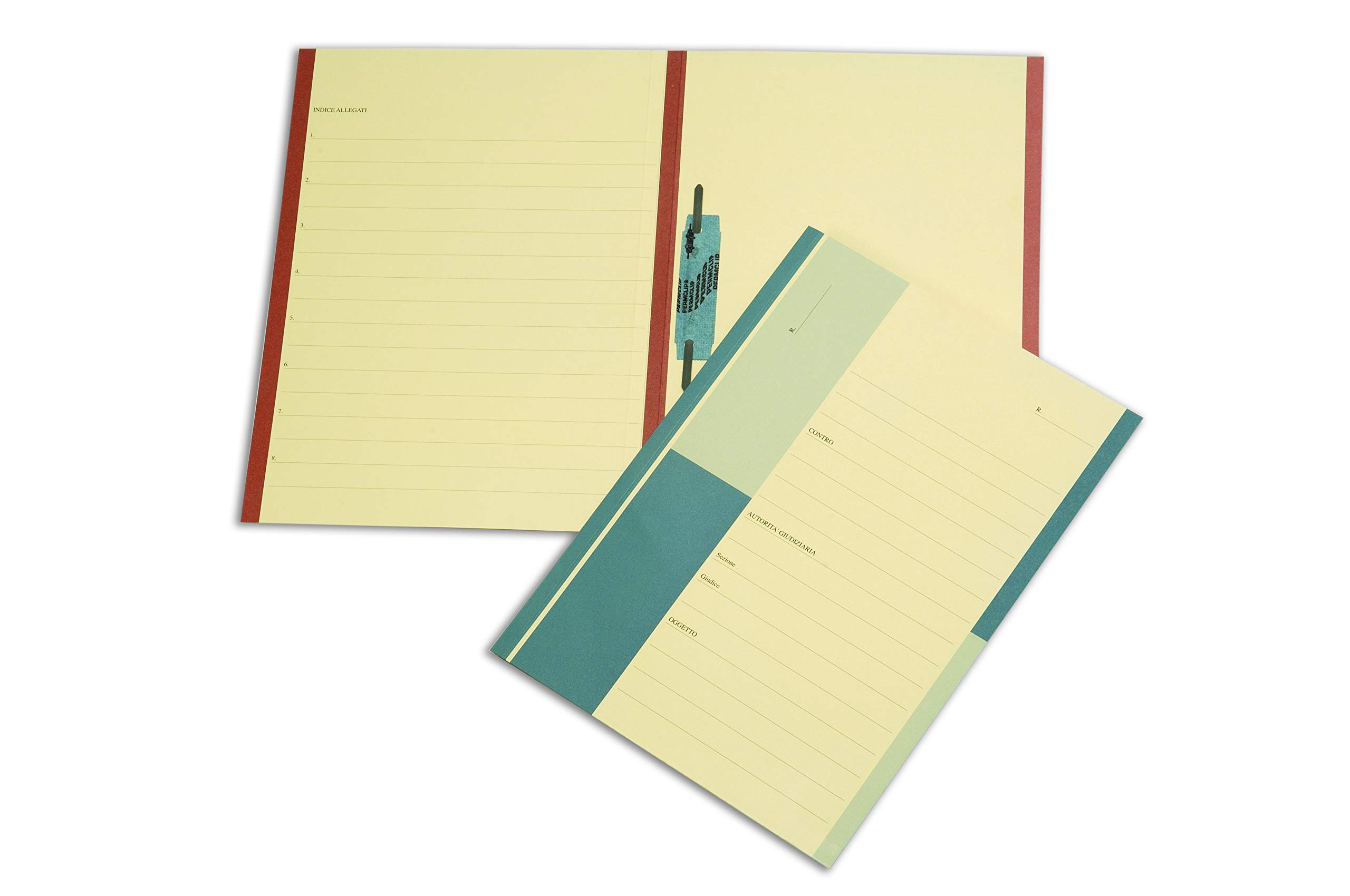 Folder permclip Production Lawyer, Blue, conf. Pack of 20