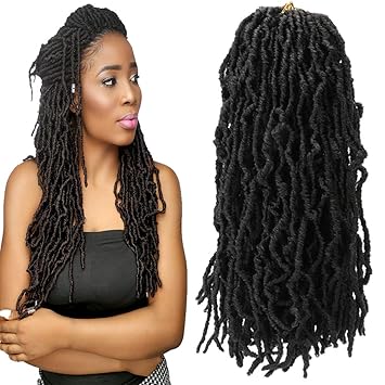 Amazon Com Fashion Bingo Nu Locs Crochet Hair 6 Bundles Faux