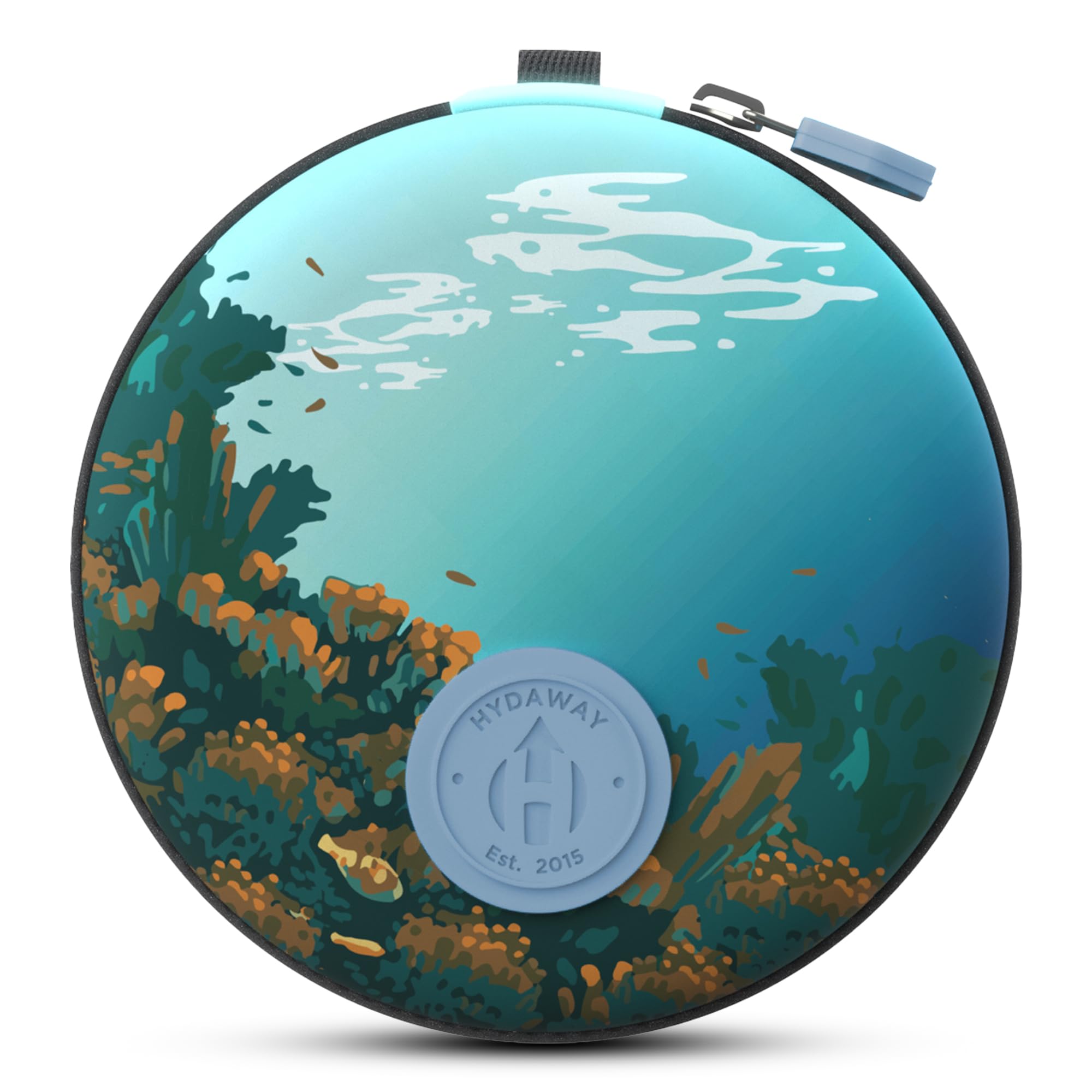 HYDAWAY Travel Case for Collapsible Bottles, Bowls & Cups - Protective Storage with Carabiner Clip - Durable, Water-Resistant, TSA-Friendly