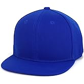 Trendy Apparel Shop Infant to Toddler Kid's Plain Structured Flatbill Snapback Cap