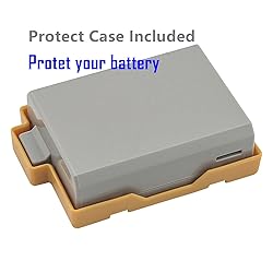 Kastar 1-Pack LP-E5 Battery and LCD AC Charger