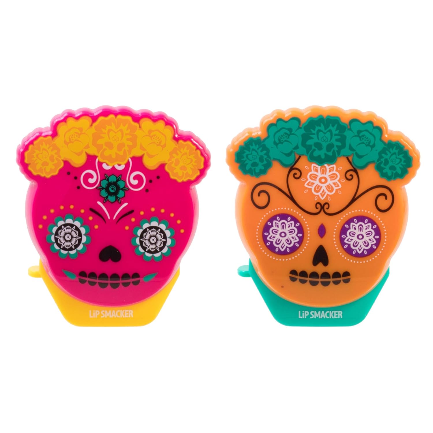 Bonne Bell Lip Smacker Day of the Dead Tres Leches Cake and Passion Fruit Lip Balm 2 Pack