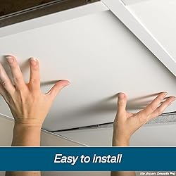Genesis 2ft x 4ft Smooth Pro White Ceiling Tiles