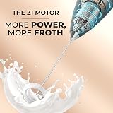 Zulay Kitchen Milk Boss Frother Wand Electric Whisk Foam Maker Black view 3