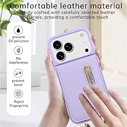 Jcxtrombulous Crossbody Wallet Case for iPhone 17