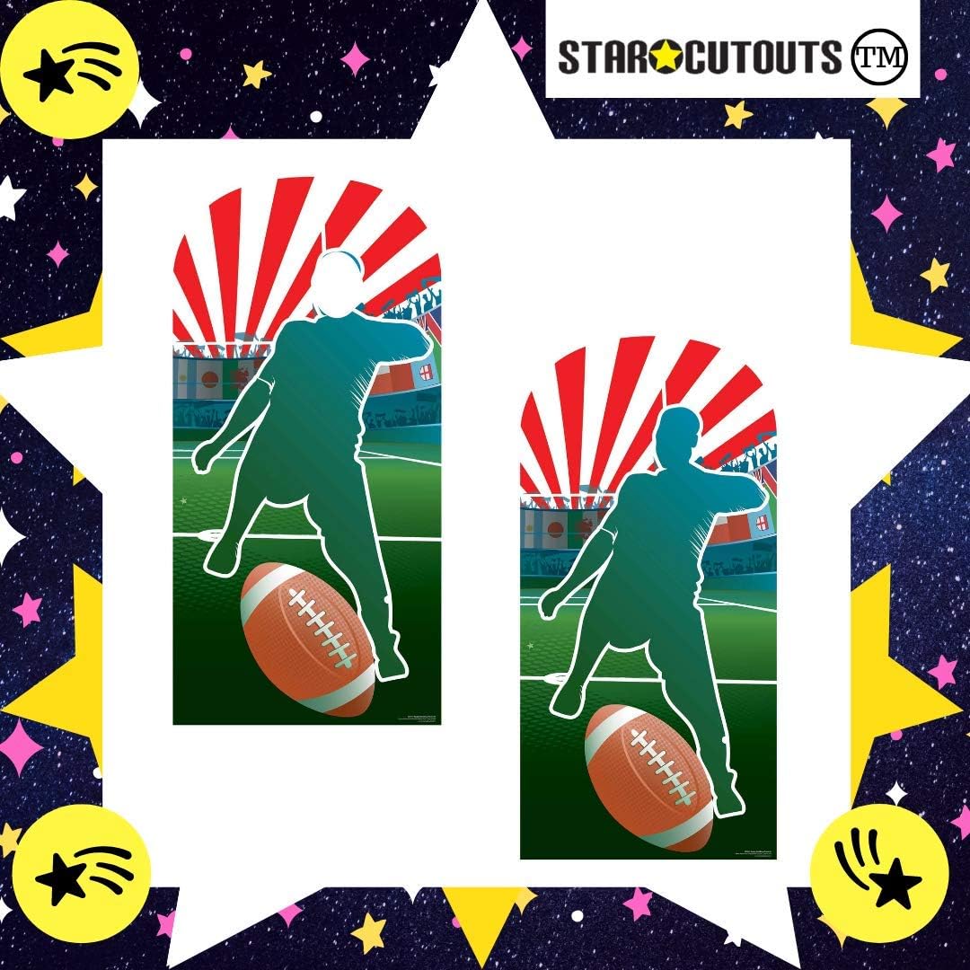 STAR CUTOUTS SC1441 Rugby World Stand-In Cardboard Cutout - 185cm Sports Fan Photo Prop for Events Shows & Parties - Image 4