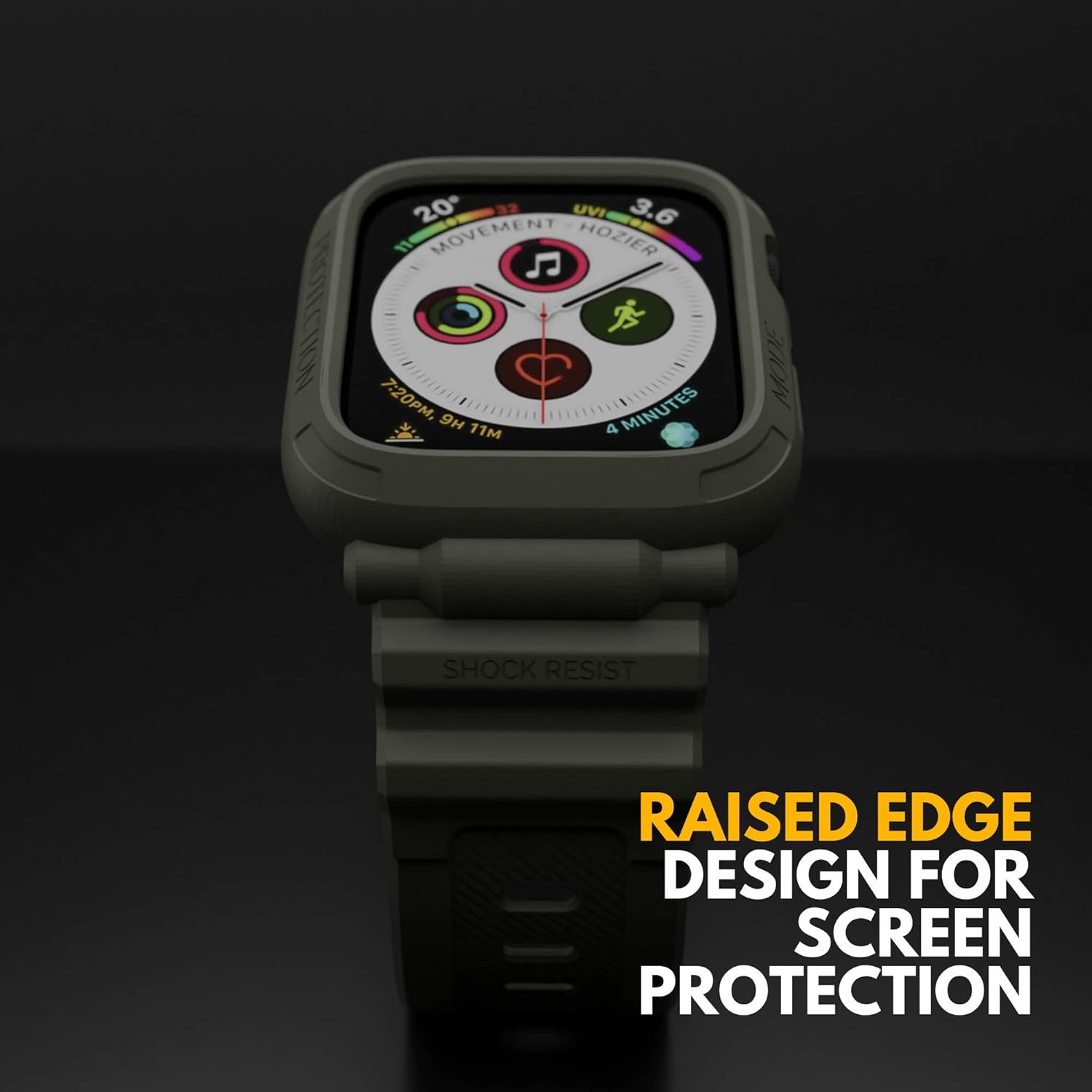 Made for Apple Watch Band 45mm 44mm Bumper Case - Image 4