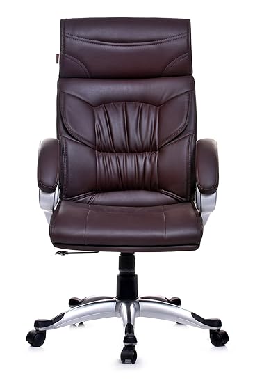 Adiko Brown Elegant Executive High Back, Office Chair, Revolving Chair, Manager Chair