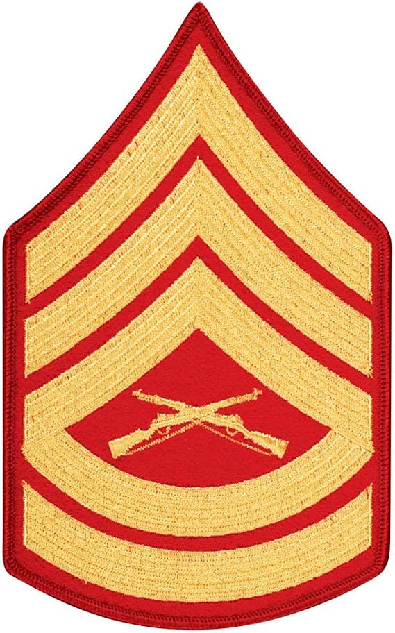 Black & White PFC (Private First Class) Rank Patch - Army, Original, Fits VELCRO® Brand Loop Fastener