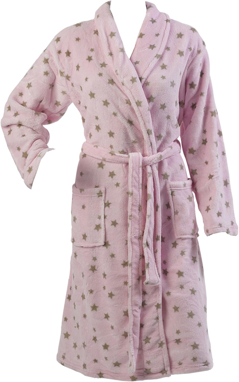 polyester dressing gown ladies