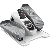 HOWHAI Under Desk Elliptical Machine, Electric Elliptical Leg Exerciser for Seniors with 12 Adjustable Speeds &amp; Remote Control, Pedal Exerciser, Portable Quiet Electric Seated for Home Office