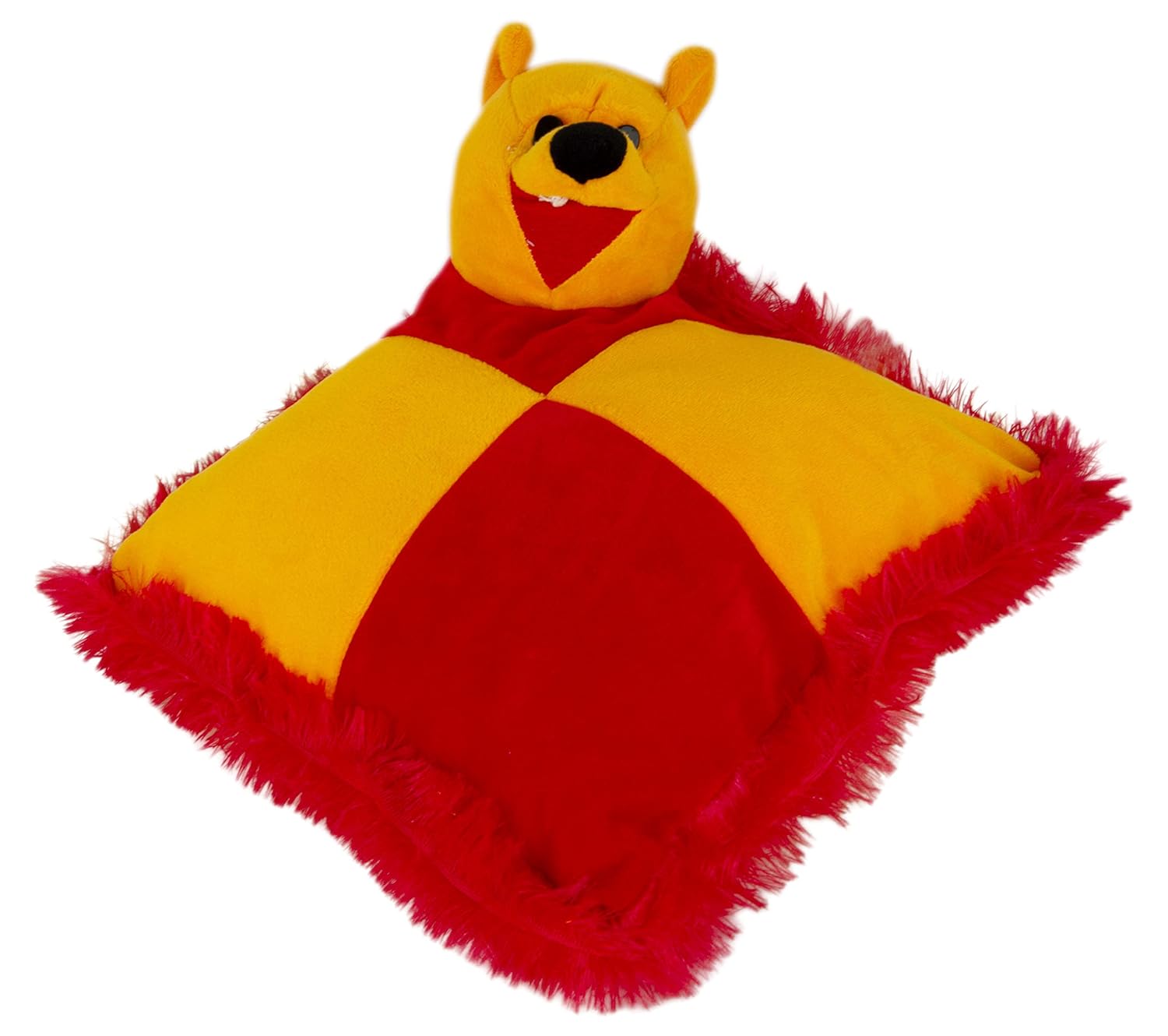 Buy Alpha Cushion Pooh Bear Cushion Pillow Soft Fiber Red And