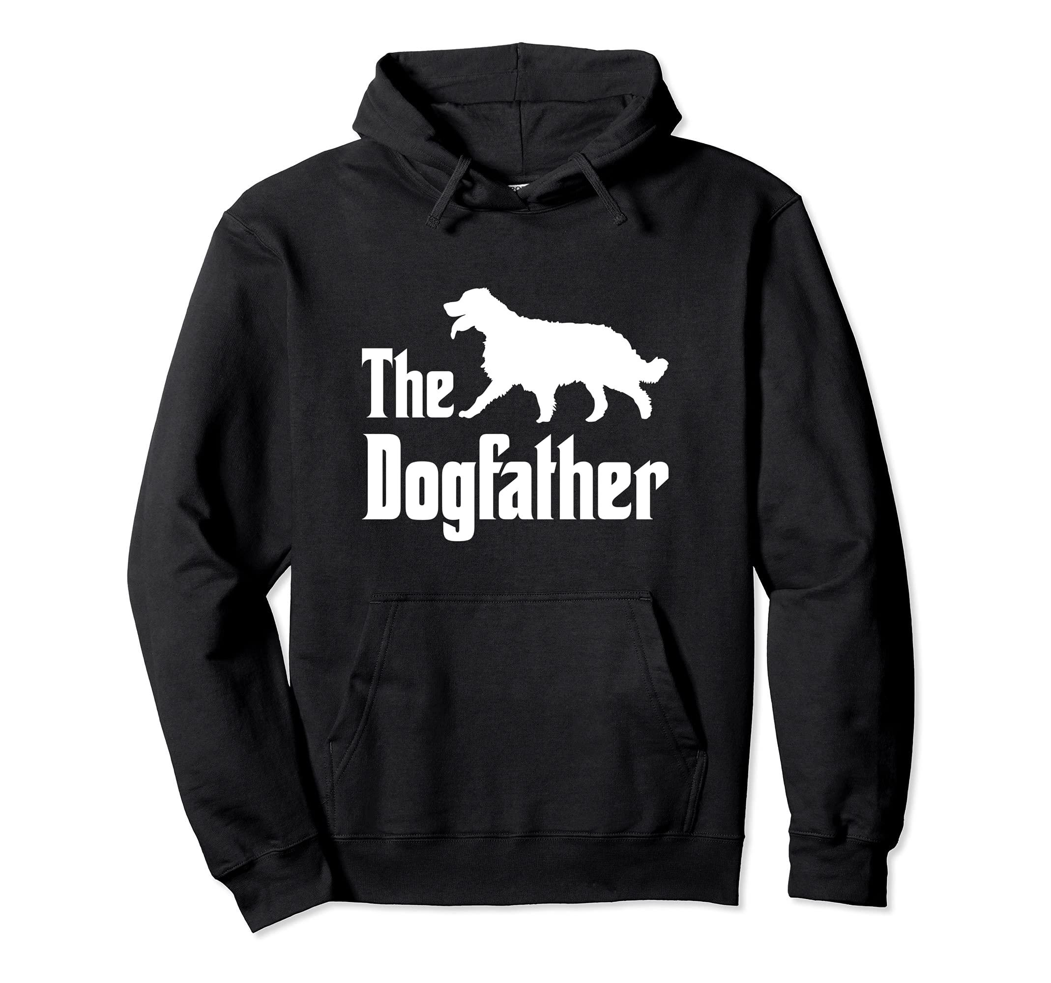The Dogfather - dog gift, funny Irish Red and White Setter Pullover Hoodie
