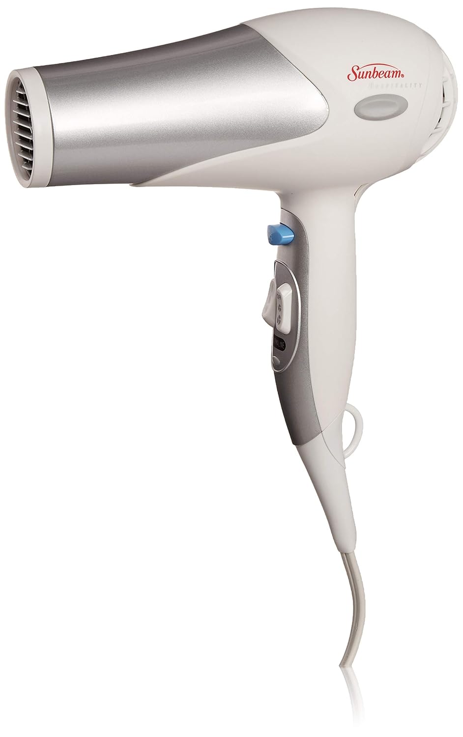 Sunbeam HD3001-001 1875 Watt Wall Mount Hair Dryer with LED Night Light