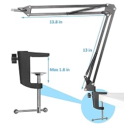 MXL 770 990 Microphone Stand with Pop Filter - Mic