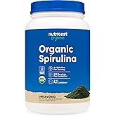 Nutricost Organic Spirulina Powder 2 LB - Pure, Certified Organic Spirulina