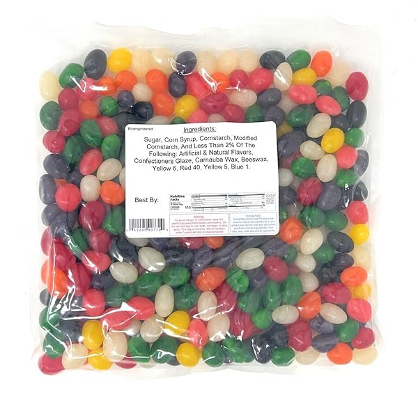YANKEETRADERS ASSORTED OLD FASHIONED JELLY BEANS, 2 POUND