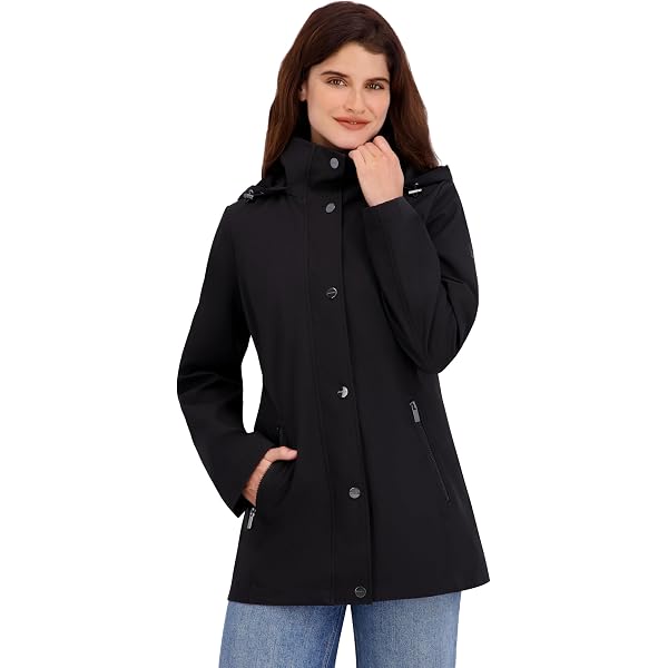 Nautica Women's Softshell Jacket – Water-Resistant Transitional