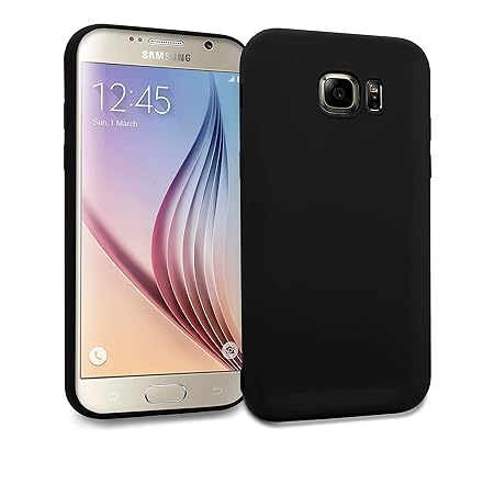 MyGadget Silikon Hülle TPU Case für Samsung Galaxy S6 Edge - Soft Back Cover (1,2 mm Slim) Schutzhülle Dünn & Flexibel Handyh