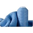 100% Cashmere Yarn, Mongolian Pure Cashmere Hand Knitting Cone Yarn - Luxuriously Soft for Knitting & Crocheting (Blue, 100g)