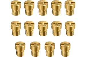 Strongthium Carburetor Main Jet Kit for Nibbi Keihin CVK PE PZ GY6 99101-393 99101-GHB-000 95# ~128# Mikuni 19.201