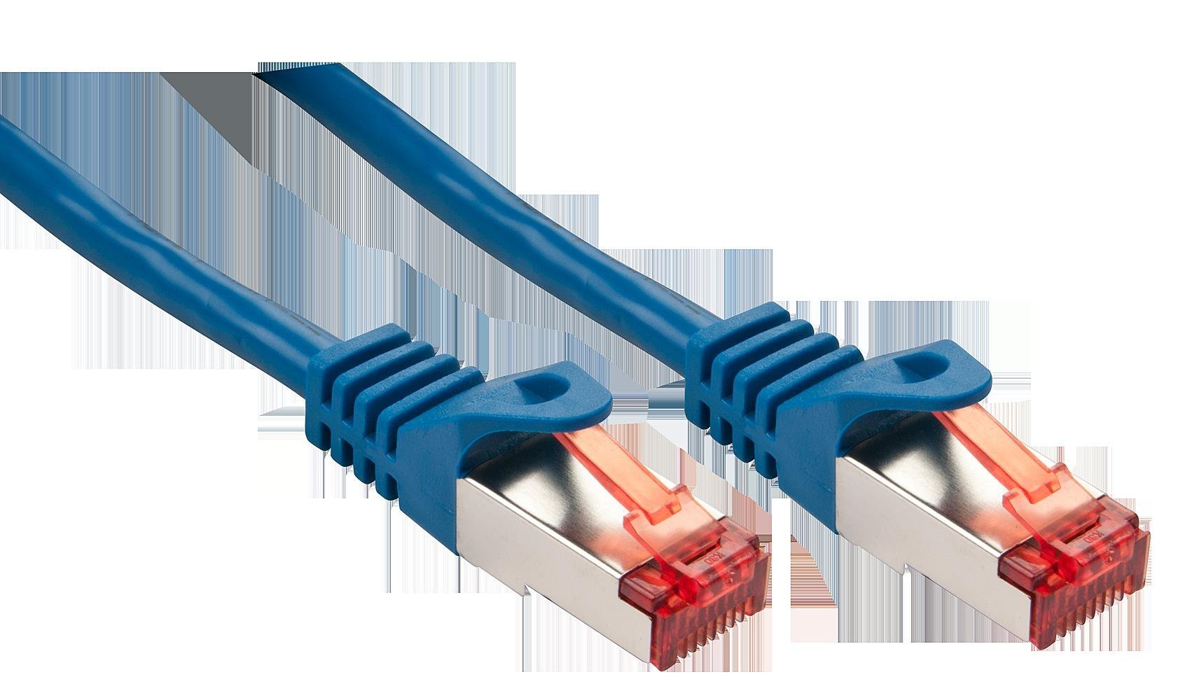 Lindy 47355 Basic Network Cable Cat. 6 S/FTP 3 m Blue