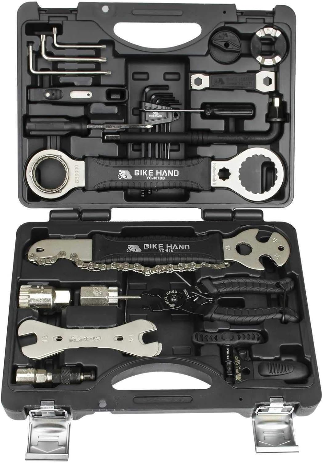 BIKEHAND Quality Bike Bicycle Repair Maintenance Tool Set Kit : Sports & Outdoors