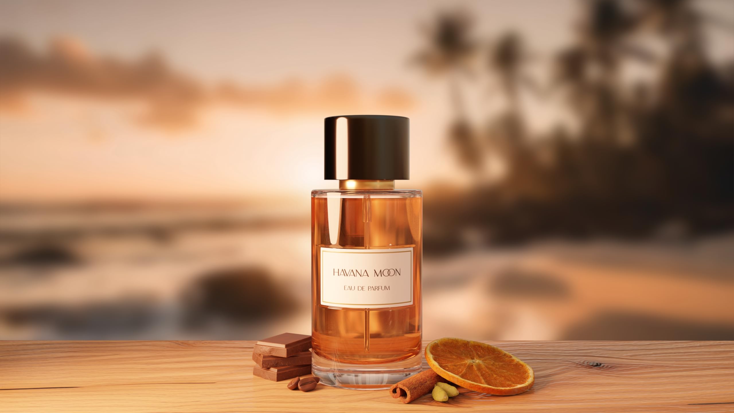 JEANNE ARTHES – Private Collection – Havana Moon - Eau de parfüm herren – Orientalisch & Gourmet – Tonkabohne, Vanille – Hergestellt in Grasse – 100 ml Sprühflasche 4