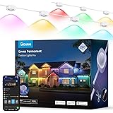 Govee Permanent Outdoor Lights Pro, 200ft with 120 RGBIC LED Lights for Daily and Accent Lighting, 75 Scene Modes for Christm