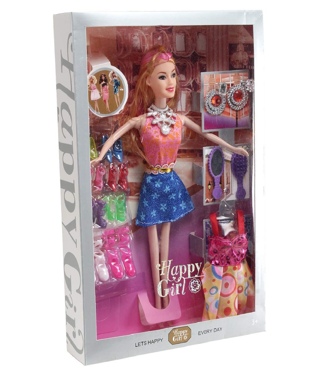 barbie girl house set