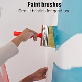 Roellgs 2 x 100mm Paint Brushes for Fence, Floor, Wood - All Painting Work view 3
