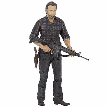 Figurine 1/6 The Walking Dead  Rick Grimes  Machinegun