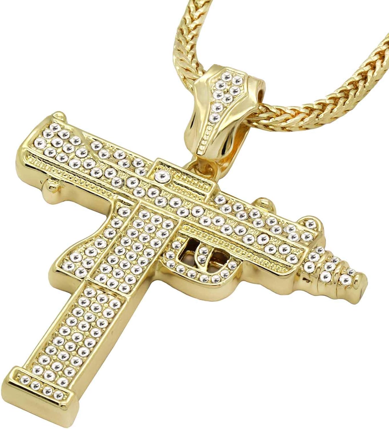 Gold Uzi Chain on Sale, 57% OFF | www 