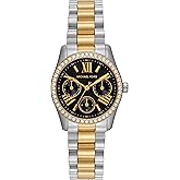 Michael Kors Women's Lexington Lux Multifunction Two-Tone Stainless Steel Bracelet Watch (Model: MK4925)