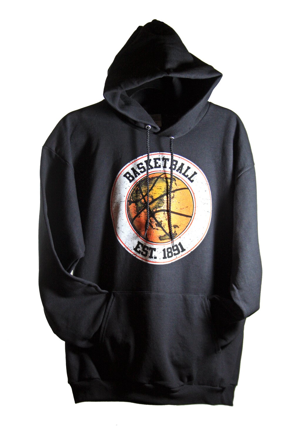 125 Years of Basketball NBA Golden State Warriors Hoodie Ultimate, X-Large, Black