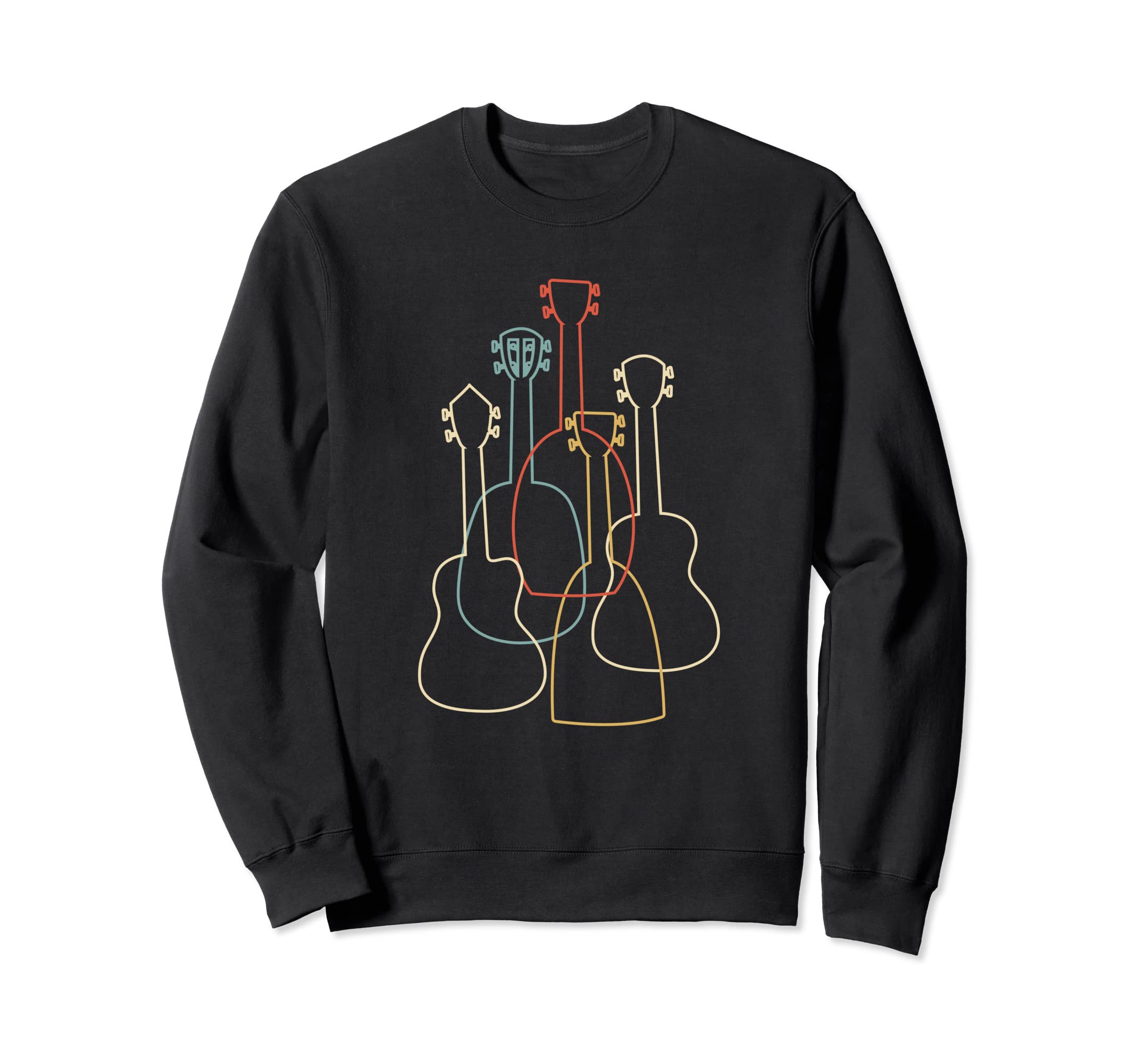 Ukulele Gift Uke Silhouettes Sweatshirt
